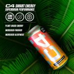 C4 Smart Energy Drink - Sugar Free Performance Fuel & Nootropic Brain Booster, Coffee Substitute or Alternative | Peach Mango Nectar 16 Oz - 12 Pack - Image 5